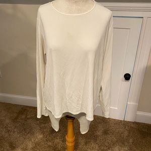 Silk long sleeve Eileen Fisher top